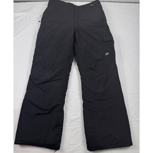 Slalom Mens Black Snow Pants Insulated Ski Snowboard Cargo MP927019 Large